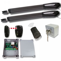 Drehtorantrieb HATECPRO KOLOSS 6 KomplettKIT für 2-flügelige Tore bis 6m / Flügel