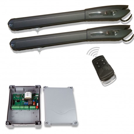 Drehtorantrieb HATECPRO KOLOSS 5 ECOKIT für 2-flügelige Tore bis 3.5m / Flügel