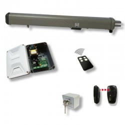 Drehtorantriebsset HATECPRO SUPERSLIM2-12 KIT für 1- flüglige Tore bis 2,5 m / Flügel