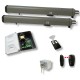 Drehtorantriebsset HATECPRO SUPERSLIM2-12 KIT für 2- flüglige Tore bis 2,5 m / Flügel