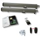 Drehtorantriebsset HATECPRO SUPERSLIM2-12 KIT für 2- flüglige Tore bis 2,5 m / Flügel