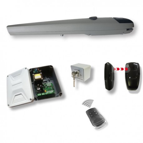 Drehtorantrieb HATECPRO KOLOSS 3 Komplett-KIT für 1-flügelige Tore bis 2,5m / Flügel